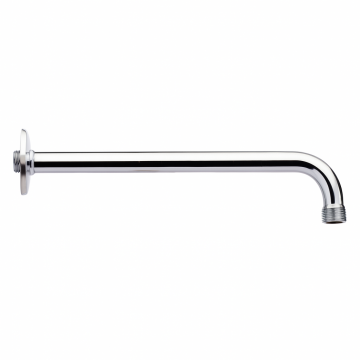 Brat de dus Remer Rubinetterie Wellness 34340, 40 cm, suport perete, G 1 2  , cromat, rezistent la calcar si rugina, alama