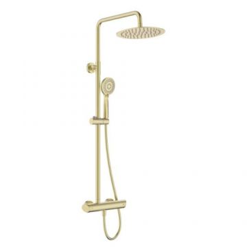 Coloana dus Deante Arnika auriu periat - Culoare aur periat