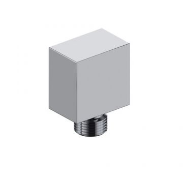 Cot racord dus Sanycces Cubo, crom