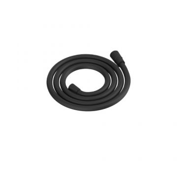 Furtun de dus Sanycces din silicon, negru mat