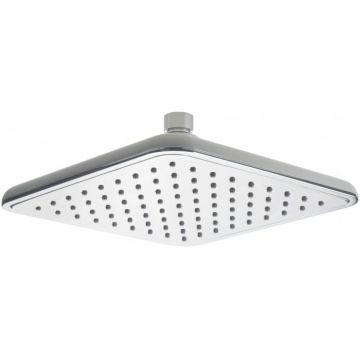 Palarie de dus patrata, crom, 200 mm, Deante