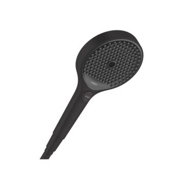 Para de dus cu 3 jet, negru mat, Hansgrohe Rainfinity 130 EcoSmart Selec