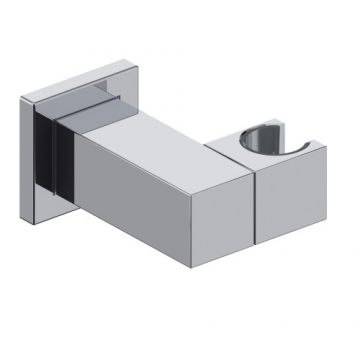 Suport de dus Sanycces Cubo, crom