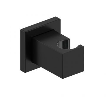 Suport de dus Sanycces Cubo, negru mat