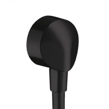 Accesoriu Hansgrohe FixFit E pentru furtun dus  negru mat