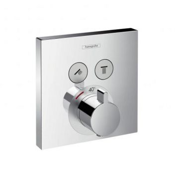 Baterie de dus cu termostat Hansgrohe Select Crom