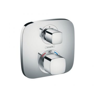 Baterie de dus cu termostat si o functie Hansgrohe Ecostat S crom