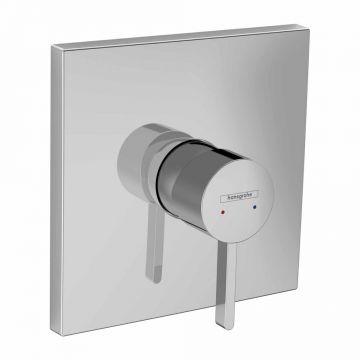 Baterie dus incastrata Hansgrohe Finoris monocomanda crom