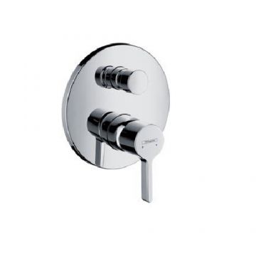 Baterie dus incastrata Hansgrohe Metris crom