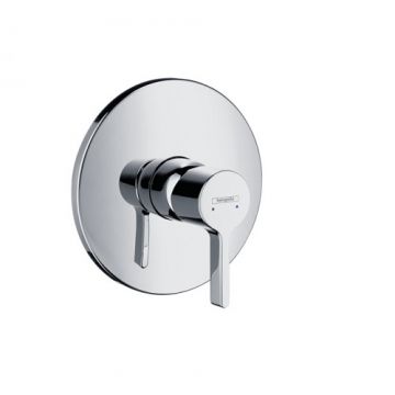 Baterie dus incastrata Hansgrohe Metris crom