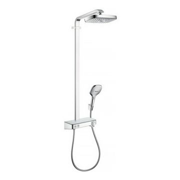 Coloana de dus cu baterie termostatata Hansgrohe Raindance Select E 300