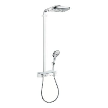 Coloana de dus cu baterie termostatata Hansgrohe Raindance Select E 300