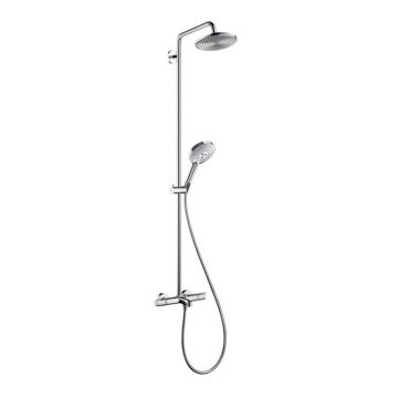 Coloana de dus cu baterie termostatata si pipa cada Hansgrohe Raindance Select S 240