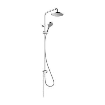Coloana de dus cu comutator Hansgrohe Vernis Blend 200 Reno crom fara baterie