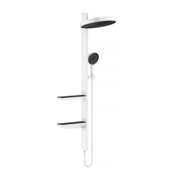 Coloana de dus Hansgrohe Rainfinity 360 alb mat fara baterie