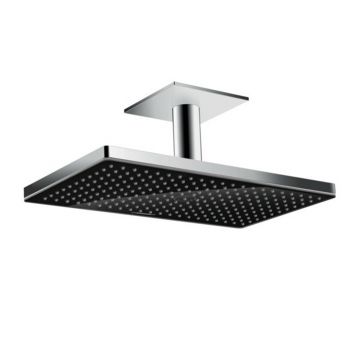 Palarie cu brat de dus Hansgrohe Rainmaker Select 460 1 functie negru - crom