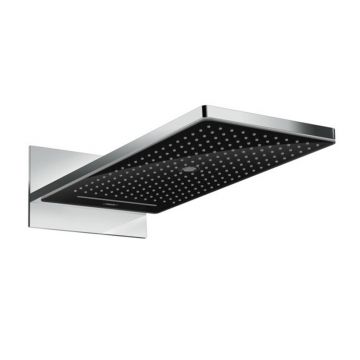 Palarie cu brat de dus Hansgrohe Rainmaker Select 580 negru - crom