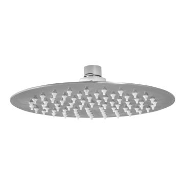 Palarie de dus rotunda Ferro Slim crom 200 mm