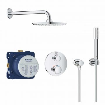 Set de dus cu baterie termostatata Grohe Crom