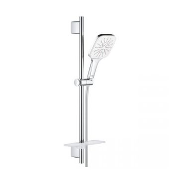 Set de dus Grohe Rainshower 130 SmartActive Cube cu 3 pulverizari