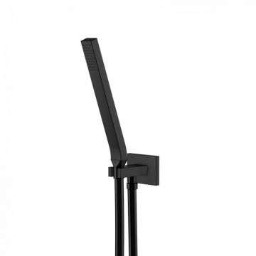 Set dus Steinberg Purism seria 160 cu para de dus furtun 1500mm si agatatoare FixFit Matt Black Set dus Steinberg Purism seria 160 cu para de dus furtun 1500mm si agatatoare FixFit Matt Black
