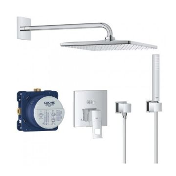 Sistem de dus Grohe Eurocube Perfect cu baterie incastrata