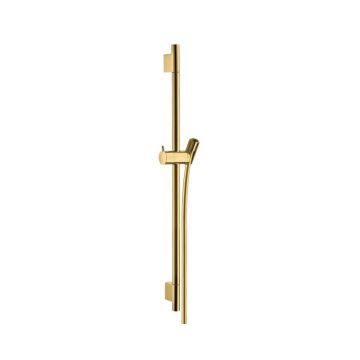 Bara cu furtun de dus Hansgrohe Unica S Puro 65 cm auriu lucios