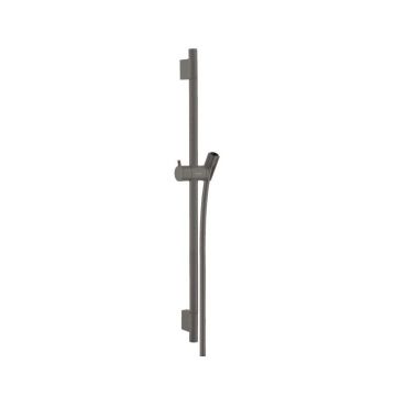 Bara cu furtun de dus Hansgrohe Unica S Puro 65 cm negru - crom periat
