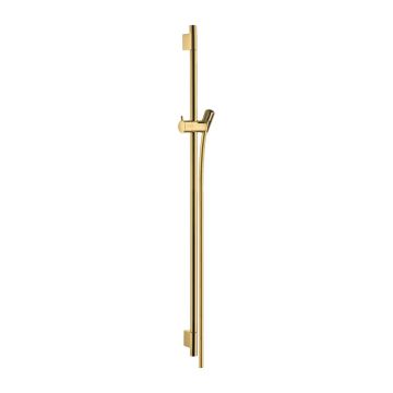Bara cu furtun de dus Hansgrohe Unica S Puro 90 cm auriu lucios