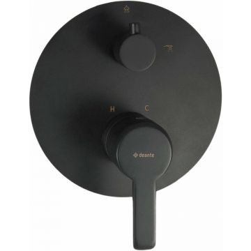 Baterie dus monocomanda incastrata Deante Arnika negru