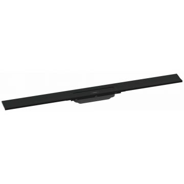 Capac pentru rigola de dus Hansgrohe RainDrain Flex ajustabil negru mat 90 cm