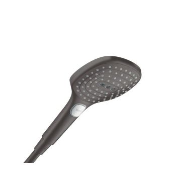Para de dus Hansgrohe Raindance Select 120 negru - crom periat 3 functii