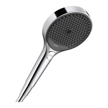Para de dus Hansgrohe Rainfinity 130 crom lucios 3 tipuri de jet