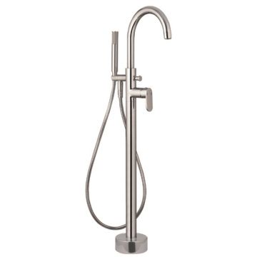 Baterie cada - dus freestanding Inter Ceramic finisaj crom cu set de dus