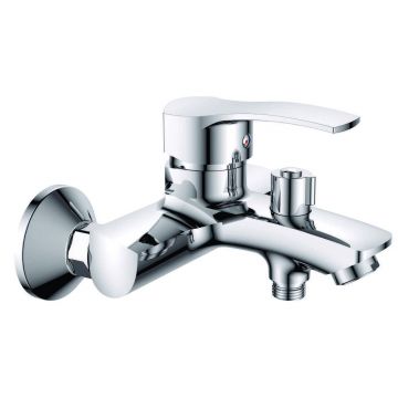 Baterie cada-dus Inter Ceramic Quadrat monocomanda crom lucios