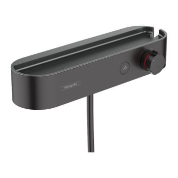 Baterie dus Hansgrohe ShowerTablet Select termostatata negru mat