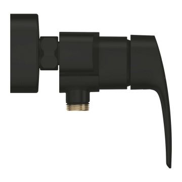 Baterie dus monocomanda negru mat Grohe Eurosmart New