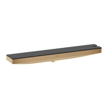 Conector de perete pentru furtun dus Hansgrohe Rainfinity bronz periat