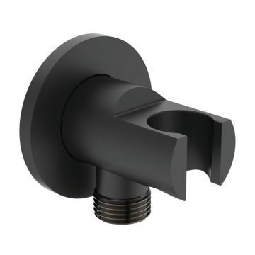 Cot de iesire dus cu suport Ideal Standard Multisuite negru mat