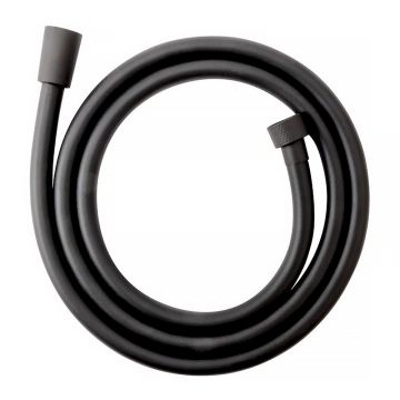 Furtun de dus FDesign Inula 150 cm negru mat