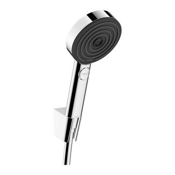 Set de dus cu porter Hansgrohe Pulsify Select 105 Relaxation crom 3 functii