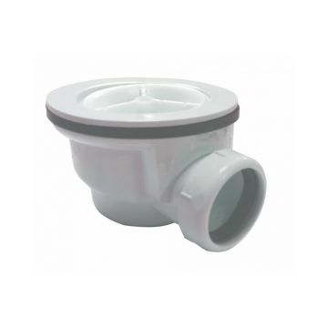 Sifon cadita dus Inter Ceramic alb lucios
