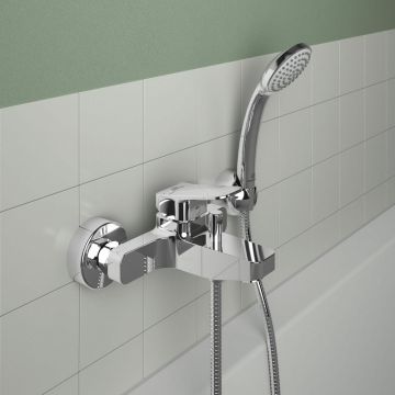 Baterie cada cu monocomanda si set dus Ideal Standard Ceraplan
