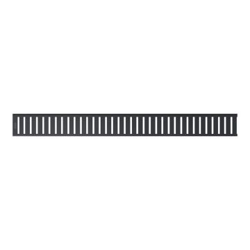 Capac pentru rigola de dus Alca Pure Black 55 cm negru mat