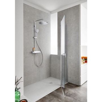 Coloana de dus cu baterie termostatata Roca Deck-T