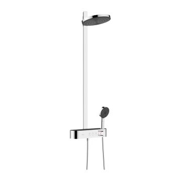 Coloana de dus Hansgrohe Pulsify S 260 crom cu termostat ShowerTablet Select 400