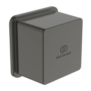 Cot conector perete Ideal Standard Atelier Conca gri Magnetic Grey