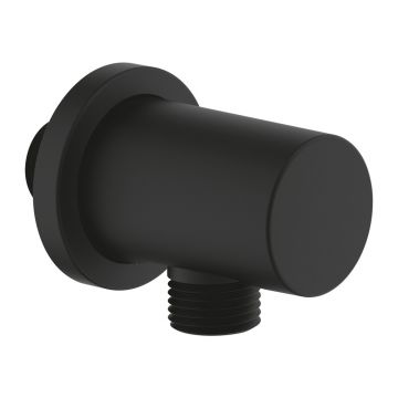 Cot de iesire Grohe Rainshower negru mat - Phantom Black