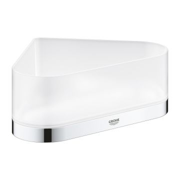 Etajera dus de colt Grohe Selection crom lucios