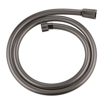 Furtun de dus Grohe SilverFlex 125 cm antracit lucios Hard Graphite